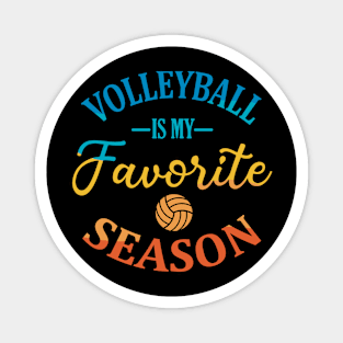 Volleyball is my Favorite Season Vinage Magnet